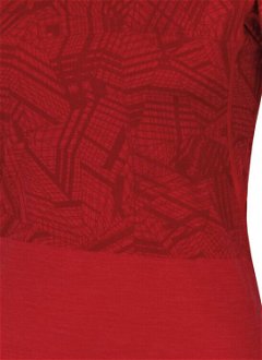 Husky  Dámske tričko s krátkym rukávom červená, L Merino termoprádlo 5