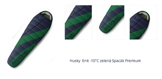 Husky  Enit -10°C zelená Spacák Premium 1