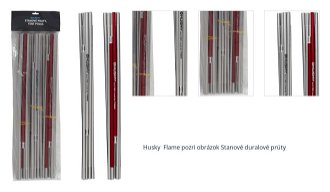 Husky  Flame pozri obrázok Stanové duralové prúty 1