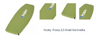 Husky  Frosty 2,5 khaki Karimatka 1