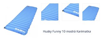 Husky Funny 10 modrá Karimatka 1