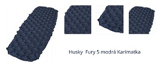 Husky  Fury 5 modrá Karimatka 1