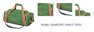 Husky  Goody 60 l zelená Taška 1