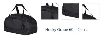 Husky Grape 60l - čierna 1