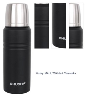 Husky  MAUL 750 black Termoska 1