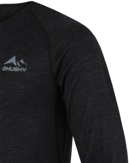 Husky  Merow M black, XL Merino termoprádlo tričko 7