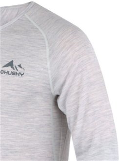 Husky  Merow M light grey, L Merino termoprádlo tričko 7