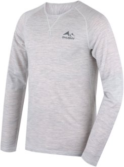 Husky  Merow M light grey, L Merino termoprádlo tričko