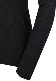 Husky  Merow zips L black, L Merino termoprádlo tričko 9