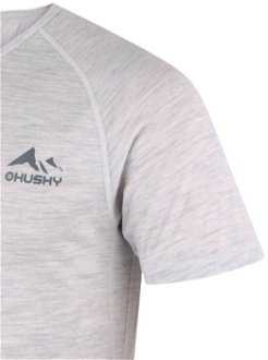 Husky  Mersa M light grey, L Merino termoprádlo tričko 7