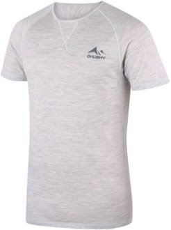 Husky  Mersa M light grey, XL Merino termoprádlo tričko 2