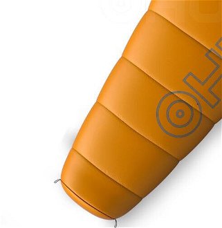 Husky Mini 0°C NEW oranžová Ultraľahký letný spací vak Mikto 8