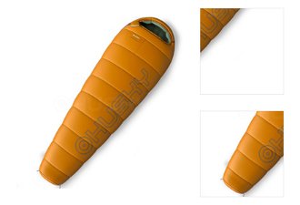 Husky Mini 0°C NEW oranžová Ultraľahký letný spací vak Mikto 3