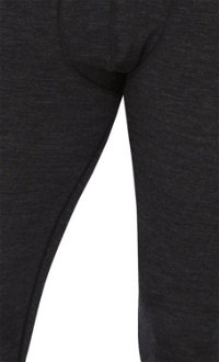 Husky  Pánske 3/4 nohavice čierna, XL Merino termoprádlo 5