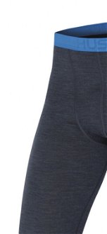 Husky  Pánske nohavice antracit, L Merino termoprádlo 6
