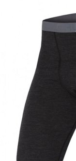 Husky  Pánske nohavice čierna, M Merino termoprádlo 6