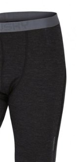 Husky  Pánske nohavice čierna, XL Merino termoprádlo 7