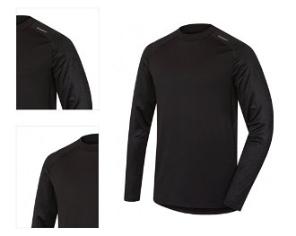 Husky  Pánske tričko s dlhým rukávom čierna, L Termoprádlo Active Winter 4