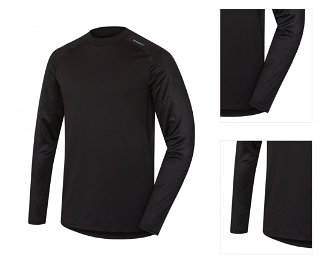 Husky  Pánske tričko s dlhým rukávom čierna, S Termoprádlo Active Winter 3