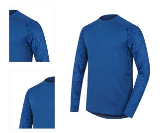 Husky  Pánske tričko s dlhým rukávom tm.modrá, S Termoprádlo Active Winter 4