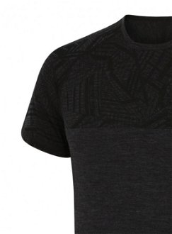 Husky  Pánske tričko s krátkým rukávom čierna, XL Merino termoprádlo 6