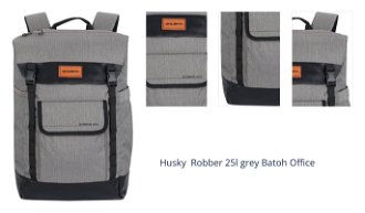 Husky  Robber 25l grey Batoh Office 1