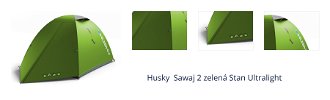 Husky  Sawaj 2 zelená Stan Ultralight 1