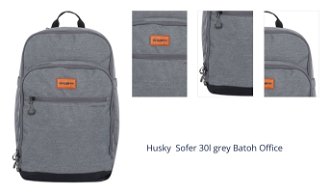 Husky  Sofer 30l grey Batoh Office 1