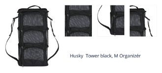 Husky  Tower black, M Organizér 1