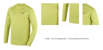 Husky  Tromi M bright green, L Termoprádlo Active Winter 1