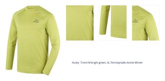 Husky  Tromi M bright green, XL Termoprádlo Active Winter 1