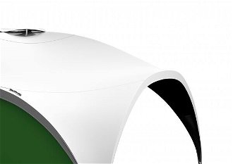 Husky  Zástena Broof XL zelená Príslušenstvo k prístrešku 7