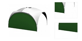 Husky  Zástena Broof XL zelená Príslušenstvo k prístrešku 3