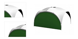Husky  Zástena Broof XL zelená Príslušenstvo k prístrešku 4