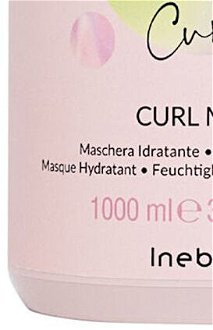 Hydratačná maska na kučeravé a vlnité vlasy Inebrya Ice Cream Curly Plus Curl Mask - 1000 ml (771026370) + darček zadarmo 8