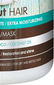 Hydratačná maska pre krehké a suché vlasy Dr. Santé Coconut - 1000 ml (E7623) + DARČEK ZADARMO 9