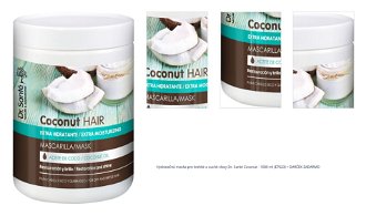 Hydratačná maska pre krehké a suché vlasy Dr. Santé Coconut - 1000 ml (E7623) + DARČEK ZADARMO 1