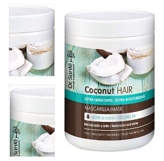 Hydratačná maska pre krehké a suché vlasy Dr. Santé Coconut - 1000 ml (E7623) + DARČEK ZADARMO 4