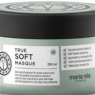 Hydratačná maska pre suché vlasy s arganovým olejom Maria Nila True Soft Masque - 250 ml (NF02-3632) + darček zadarmo 5