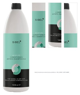 Hydratačná starostlivosť pre normálne až suché vlasy Sibel Moisture - 1000 ml (8700002) + darček zadarmo 1