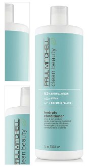 Hydratačná starostlivosť pre suché vlasy Paul Mitchell Clean Beauty Hydrate - 1000 ml (121124) + DARČEK ZADARMO 4