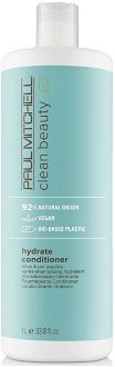 Hydratačná starostlivosť pre suché vlasy Paul Mitchell Clean Beauty Hydrate - 1000 ml (121124) + darček zadarmo