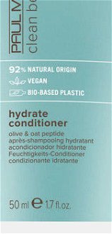 Hydratačná starostlivosť pre suché vlasy Paul Mitchell Clean Beauty Hydrate - 50 ml (121120) + darček zadarmo 5