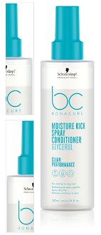 Hydratačná starostlivosť Schwarzkopf Professional Bonacure Moisture Kick Spray Conditioner - 200 ml (2709259) + darček zadarmo 4