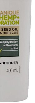 Hydratačný kondicionér s konopným olejom Tresemmé Hydration Hemp - 400 ml (68672327) + darček zadarmo 9