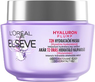 Hydratačný maska Loréal Elseve Hyaluron Plump - 300 ml - L’Oréal Paris + darček zadarmo 2