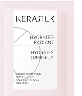 Hydratačný šampón a kondicionér pre farbené vlasy Kerasilk Color Protecting - 2 x 10 ml (511230) 7