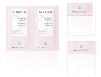 Hydratačný šampón a kondicionér pre farbené vlasy Kerasilk Color Protecting - 2 x 10 ml (511230) 3