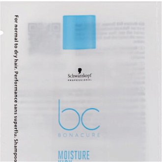 Hydratačný šampón a kúra Schwarzkopf Professional BC Bonacure Moisture Kick - 2 x 12 ml (2709549) 6