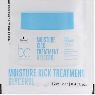 Hydratačný šampón a kúra Schwarzkopf Professional BC Bonacure Moisture Kick - 2 x 12 ml (2709549) 9